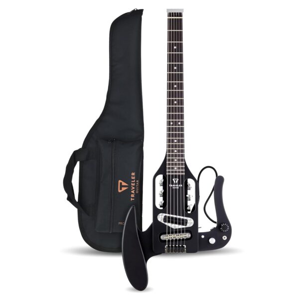 Traveler Guitar Guitarra acústica Pro-Series Mod-X (negro mate), derecha, (PSM BKM)