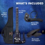 Traveler Guitar Guitarra acústica Pro-Series Mod-X (negro mate), derecha, (PSM BKM)