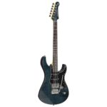 Yamaha Guitarra eléctrica de cuerpo sólido de 6 cuerdas, diestra, Azul Índigo (PAC612VIIFM IDB)