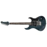 Yamaha Guitarra eléctrica de cuerpo sólido de 6 cuerdas, diestra, Azul Índigo (PAC612VIIFM IDB)