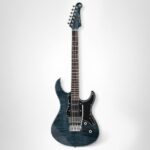 Yamaha Guitarra eléctrica de cuerpo sólido de 6 cuerdas, diestra, Azul Índigo (PAC612VIIFM IDB)