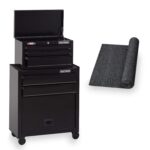 Craftsman - Cofre de herramientas con rollo de revestimiento para cajones, 26 pulgadas, 5 cajones, negro (CMST82763BK)