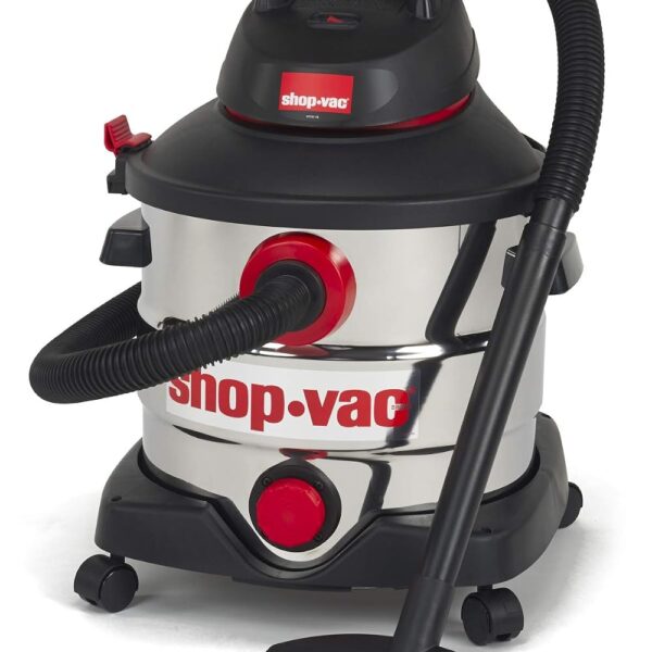 Shop-Vac Aspiradora de acero inoxidable en seco y húmedo
