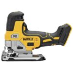 DEWALT Sierra de calar de 20 V máximo, inalámbrica, agarre de barril, velocidad de hoja de 3,200, solo herramienta (DCS3