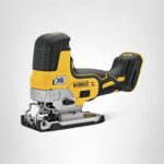 DEWALT Sierra de calar de 20 V máximo, inalámbrica, agarre de barril, velocidad de hoja de 3,200, solo herramienta (DCS3