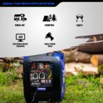Generador Inversor Portátil A-iPower SC2000iV 2000W Motor Yamaha 79cc Azul