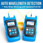 Jonard Tools FPM-50A Medidor de Potencia de Fibra Óptica de Alta Precisión (-50 a +26 dBm) con Adaptadores FC/SC/LC para