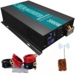 Inversor de Corriente WZRELB RBP300024VCRT 3000W 24V a 120V Onda Sinusoidal Pura