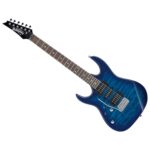 Ibanez Gio GRX70QAL Zurdo - Transparente Azul Burst
