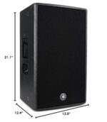 Yamaha CZR10 - Altavoz pasivo (10 pulgadas, 700 vatios), color negro