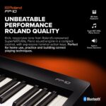 Roland FP-10 | Piano digital compacto de 88 notas | Tonos de piano SuperNATURAL | Teclado con sensación acústica auténti