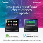 Autoestéreo Pioneer AVH-3500NEX Pantalla Táctil Motorizada 7 Pulgadas DIN Único Apple CarPlay Android Auto Bluetooth
