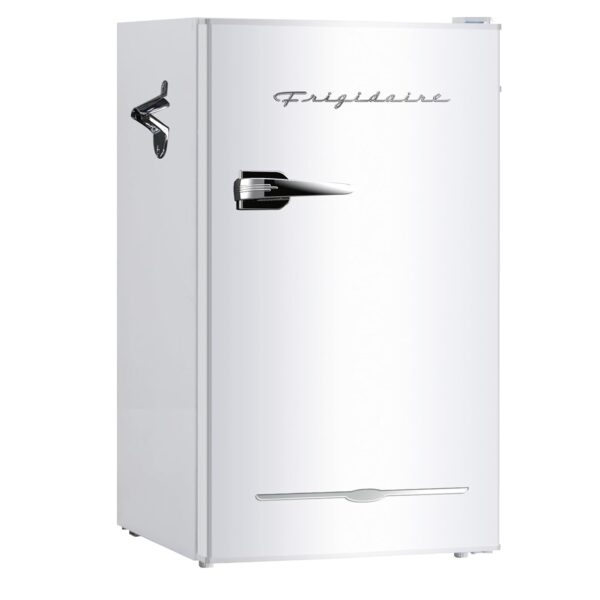 Frigidaire Refrigerador compacto retro con enfriador, refrigerador de encimera de 3.2 pies cúbicos con abridor de botell