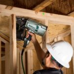 Metabo HPT Clavadora de marco en espiral | Marca preferida de clavadoras neumáticas | Cargador de 15 grados | Acepta cla