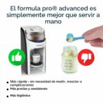 Máquina Dispensadora de Fórmula Baby Brezza Formula Pro Advanced FRP0046COM Negro y Blanco