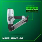 Metabo HPT Strap-Tite Clavadora de Conector de Metal, Clavadoras Neumáticas de Potencia Preferidas por Profesionales, He