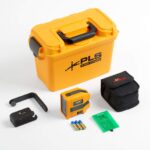 PLS 3G - Kit de herramienta láser de nivelación de 3 puntos de color verde