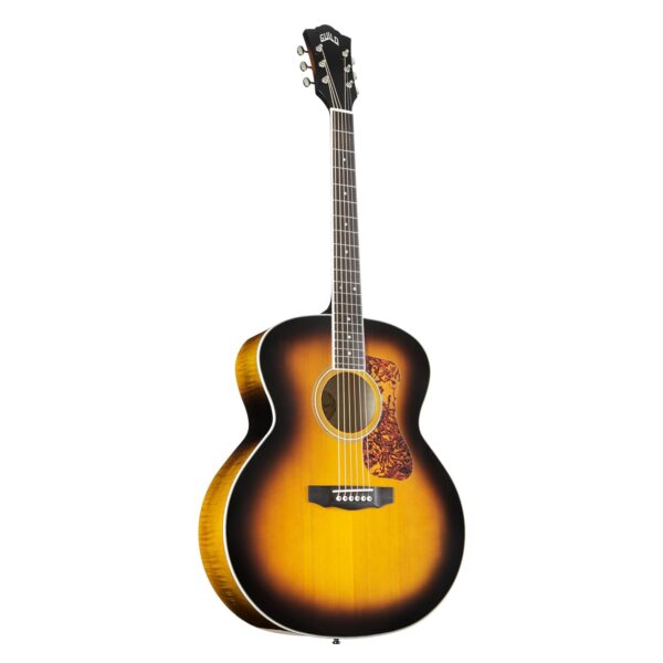 Guild Guitarra eléctrica acústica jumbo F250E