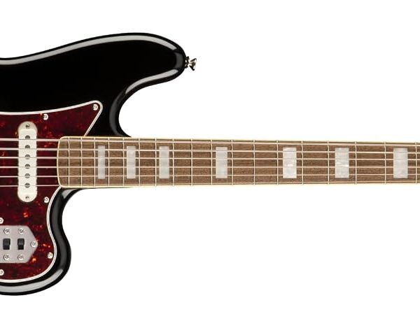 Squier Classic Vibe Bajo de 6 cuerdas VI, Negro, Diapasón de laurel