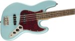 Squier Classic Vibe 60s Jazz Bass, Daphne Blue, Diapasón de laurel