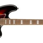 Squier - Bajo de 6 cuerdas Classic Vibe VI, Sunburst de 3 colores, diapasón de laurel