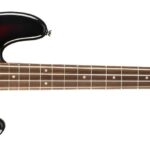 Squier Classic Vibe 60s Precision Bass, Sunburst de 3 colores, diapasón de laurel