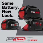 Batería de Iones de Litio Bosch GBA18V80 18V 8Ah CORE18V