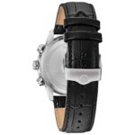 Reloj Bulova Sutton 96B310 Cronógrafo Correa de Cuero Negro 44 mm