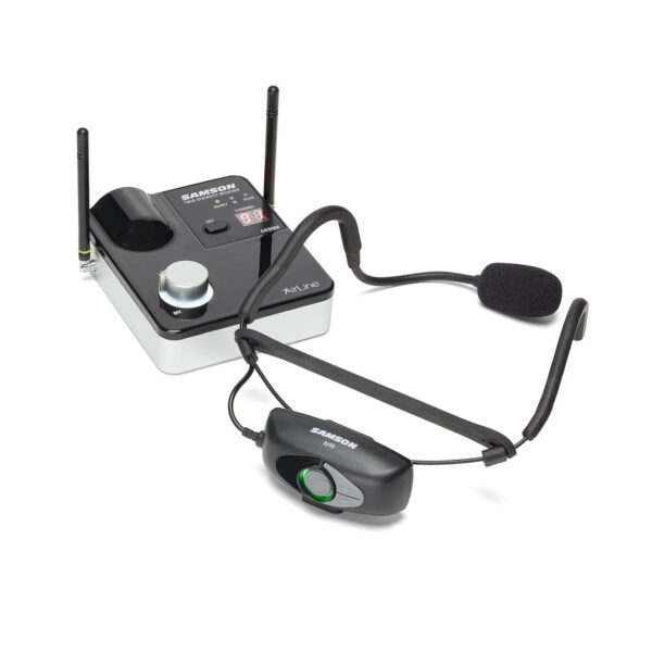 Samson Aerolínea 99M AH9 Wireless UHF Recargable Fitness Headset System-K Band