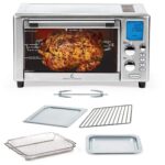 Emeril Lagasse Everyday 360 Freidora de aire de acero inoxidable, tecnología de cocción rápida de 360°, capacidad XL, 9