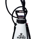 Pulverizador Field King 190571 con batería de iones de litio tecnología Pump Zero 2 galones color blanco