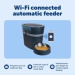 Alimentador para mascotas PetSafe Smart Feed PFD00-16828 Automático con App Compatible con Alexa iOS y Android Capacidad