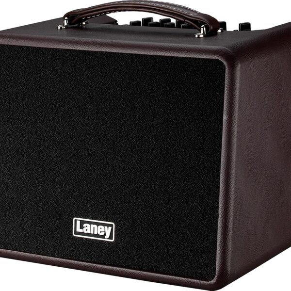 Laney A Series A-Solo - Combo de instrumento acústico de 60 W, woofer coaxial de 8 pulgadas, marrón