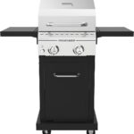 Parrilla de Gas Megamaster 720-0864MA 2 Quemadores 418 Pulgadas Cuadradas 28000 BTU Acero Inoxidable