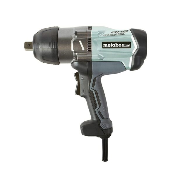 Llave de Impacto Metabo HPT WR22SE con Cable Motor sin Escobillas de CA Unidad Cuadrada 3/4 Pulgadas Cuerpo de Carcasa d
