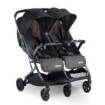 Cochecito Doble Joovy Kooper X2 Lado a Lado Bandejas Dobles para Aperitivos Plegado con Una Sola Mano Asientos Reclinabl