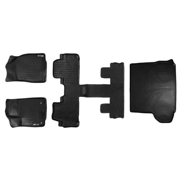 Juego de Alfombrillas y Forro de Carga SMARTLINER SA0152 B0201 D0152 para Toyota Highlander 2014-2019 con Asientos de Cu