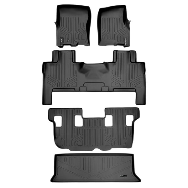 Alfombrillas de Carga SMARTLINER para Ford Expedition 2011 2017 Negro Plástico