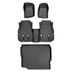 Juego de Alfombrillas y Revestimiento de Carga SMARTLINER SA0316 B0316 D0383 para Jeep Wrangler 2018 2018