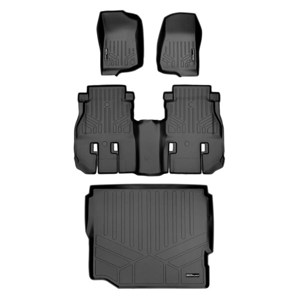 Juego de Alfombrillas y Revestimiento de Carga SMARTLINER SA0316 B0316 D0383 para Jeep Wrangler 2018 2018