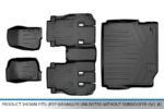 Juego de Alfombrillas y Revestimiento de Carga SMARTLINER SA0316 B0316 D0383 para Jeep Wrangler 2018 2018