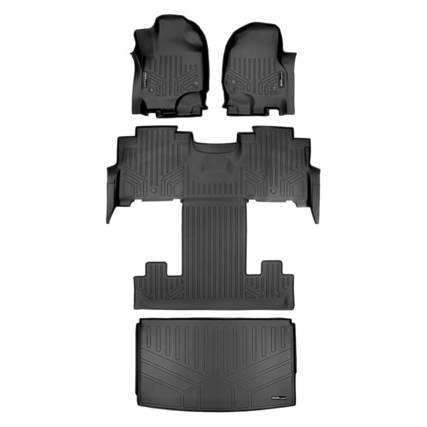 Juego de Alfombrillas y Forro de Carga SMARTLINER SA0350 B0350 E0351 para Ford Expedition Max 2018-2025 Tercera Fila