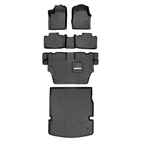 Alfombrillas y Forro de Carga SMARTLINER SA0127 B0071 C0071 D0113 para Durango 2013-2016 Negro