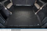 Alfombrillas y Forro de Carga SMARTLINER SA0127 B0071 C0071 D0113 para Durango 2013-2016 Negro
