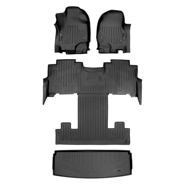 Juego de Alfombrillas de Carga SMARTLINER SA0350 B0350 E0350 para Ford Expedition 2018-2024 Plástico