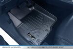 Juego de Alfombrillas SMARTLINER SA0355 B0355 D0355 para Mitsubishi Outlander 2014 2020 con Revestimiento de Carga