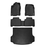 Juego de Alfombrillas y Revestimiento de Carga SMARTLINER SA0168 B0168 D0168 para Lexus NX 2015-2021 Negro
