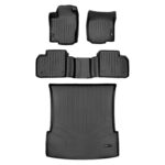 Juego de Alfombrillas de 2 Filas y Revestimiento de Carga SMARTLINER SA0104 B0104 D0205 para Mercedes-Benz AMG GL63 2013