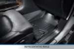 SMARTLINER Juego de Tapetes 2 Filas y Forro de Carga Negro Compatible con GMC Acadia 2007-2008