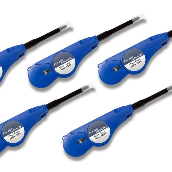 Fluke Networks QuickClean™Cleaner para fibra MPO 12/24, paquete de 5 limpiadores